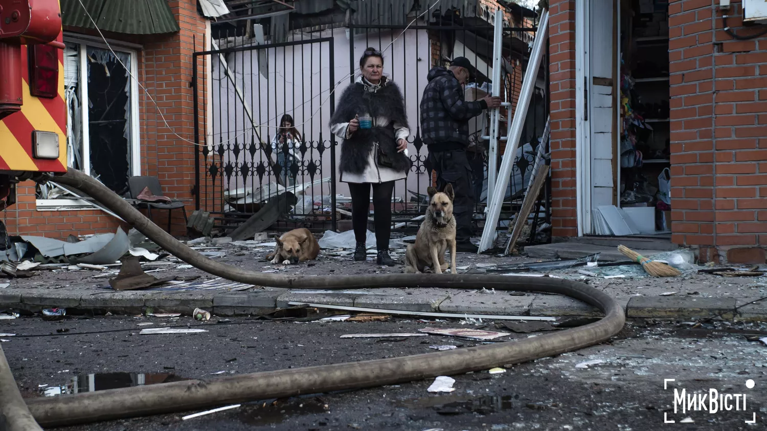 Consequences of the night attack on Mykolaiv on October 15, 2024. Photo: «NikVesti"