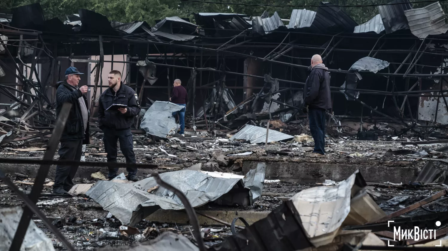 Consequences of the night attack on Mykolaiv on October 15, 2024. Photo: «NikVesti"