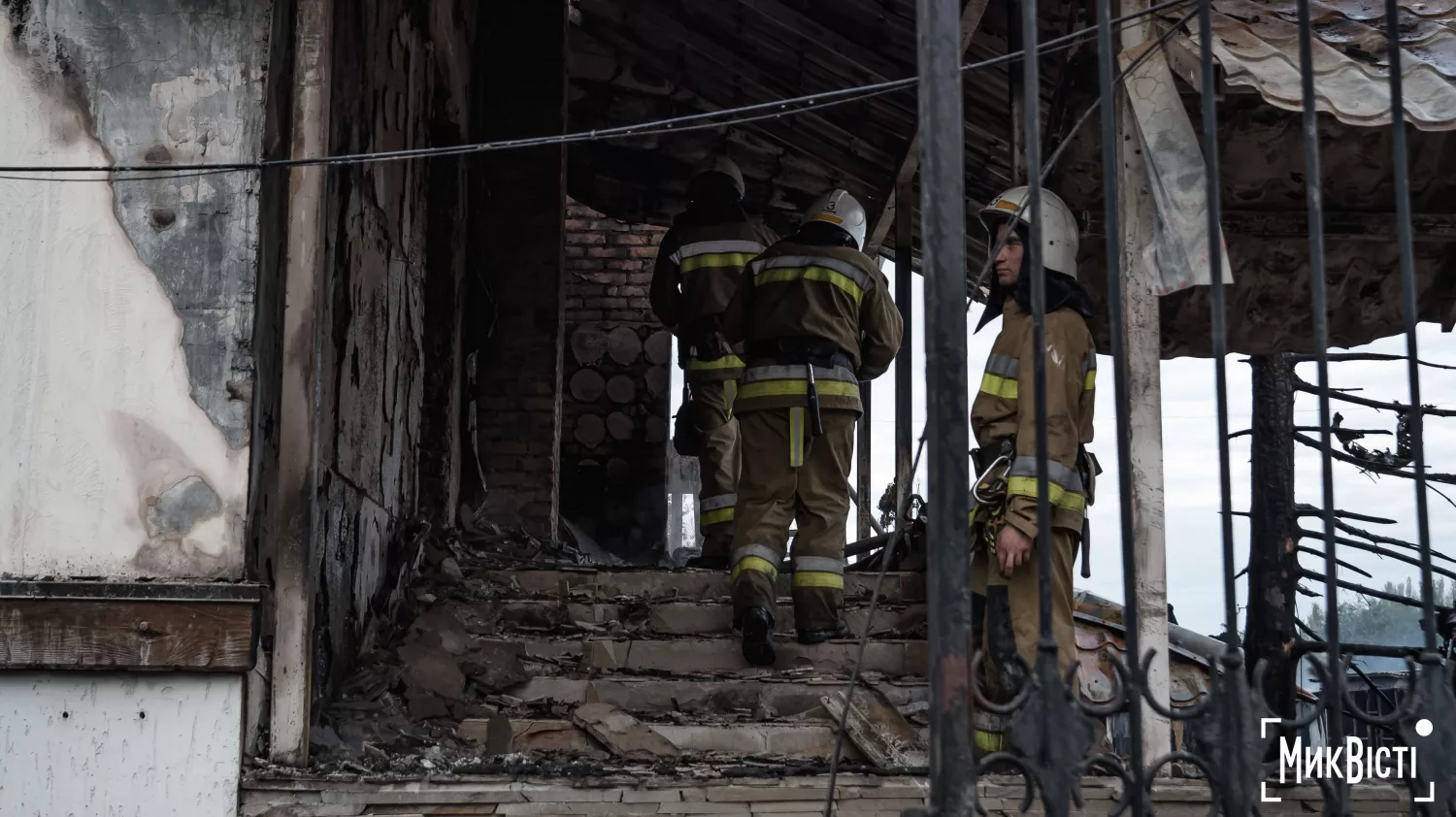 Consequences of the night attack on Mykolaiv on October 15, 2024. Photo: «NikVesti"