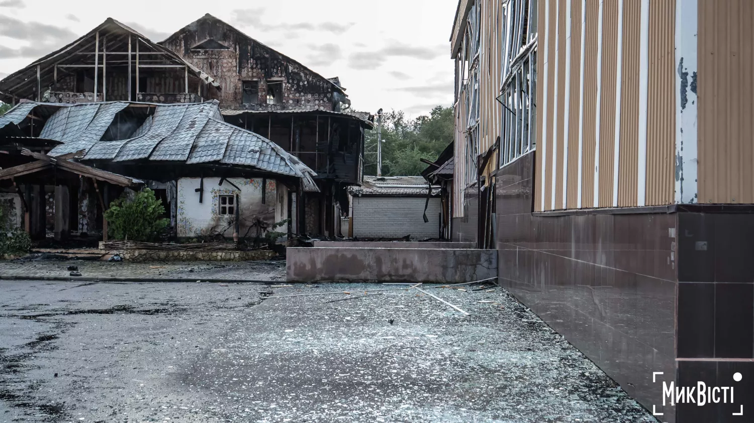 Consequences of the night attack on Mykolaiv on October 15, 2024. Photo: «NikVesti"