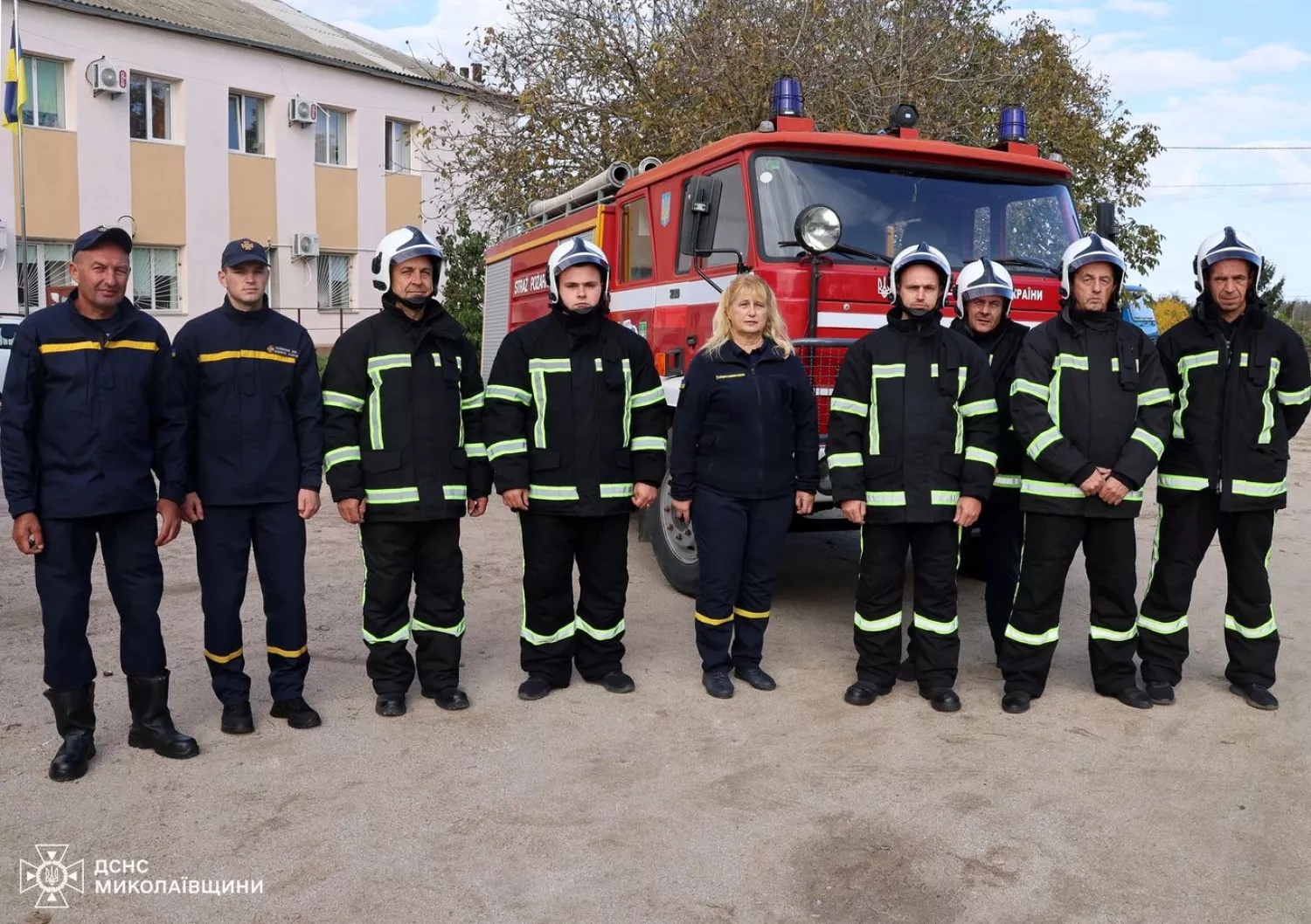 Новые пожарные подразделения открыли в Николаевском и Вознесенском районах, фото: ГСЧС Николаевской области