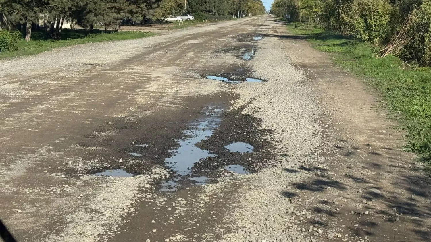 Дорога між між Очаковом та селом Куцуруб. Фото: Олександра Матієнко