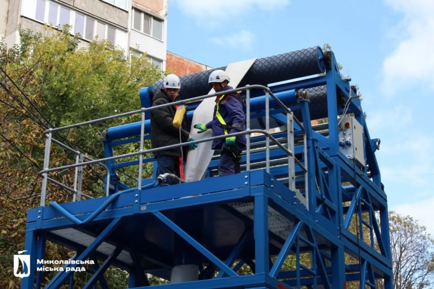 In Mykolaiv, they started using modern technology to restore sewerage, photo: Mykolaiv City Council