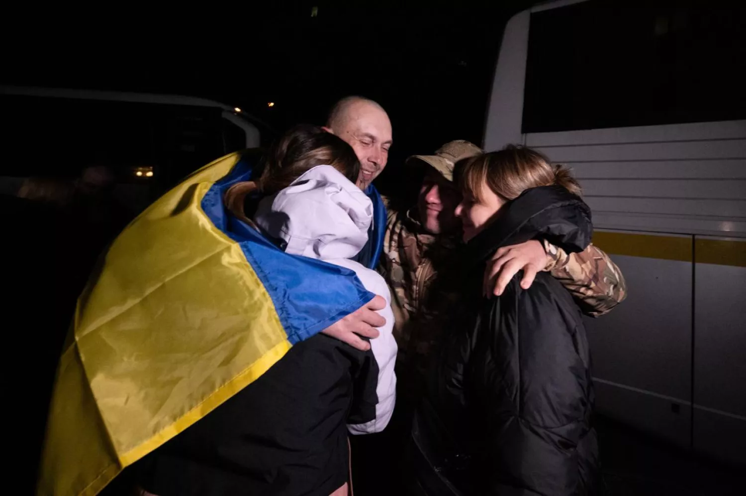 Return from captivity. Photo: Telegram channel of President Volodymyr Zelenskyi