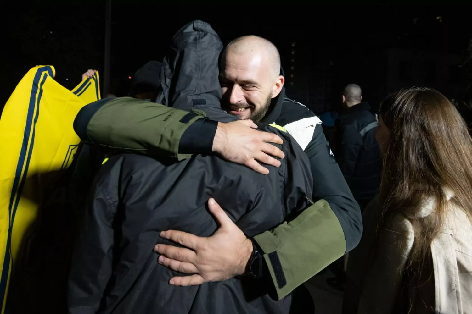 Під час обміну полоненими додому повернулися 28 миколаївських морських піхотинців. Фото: Офіс Президента України