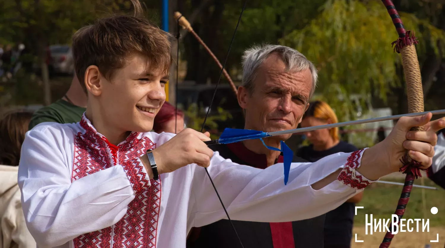 Celebration of Cossack Day in Mykolaiv on October 1. Photo «NikVesti"