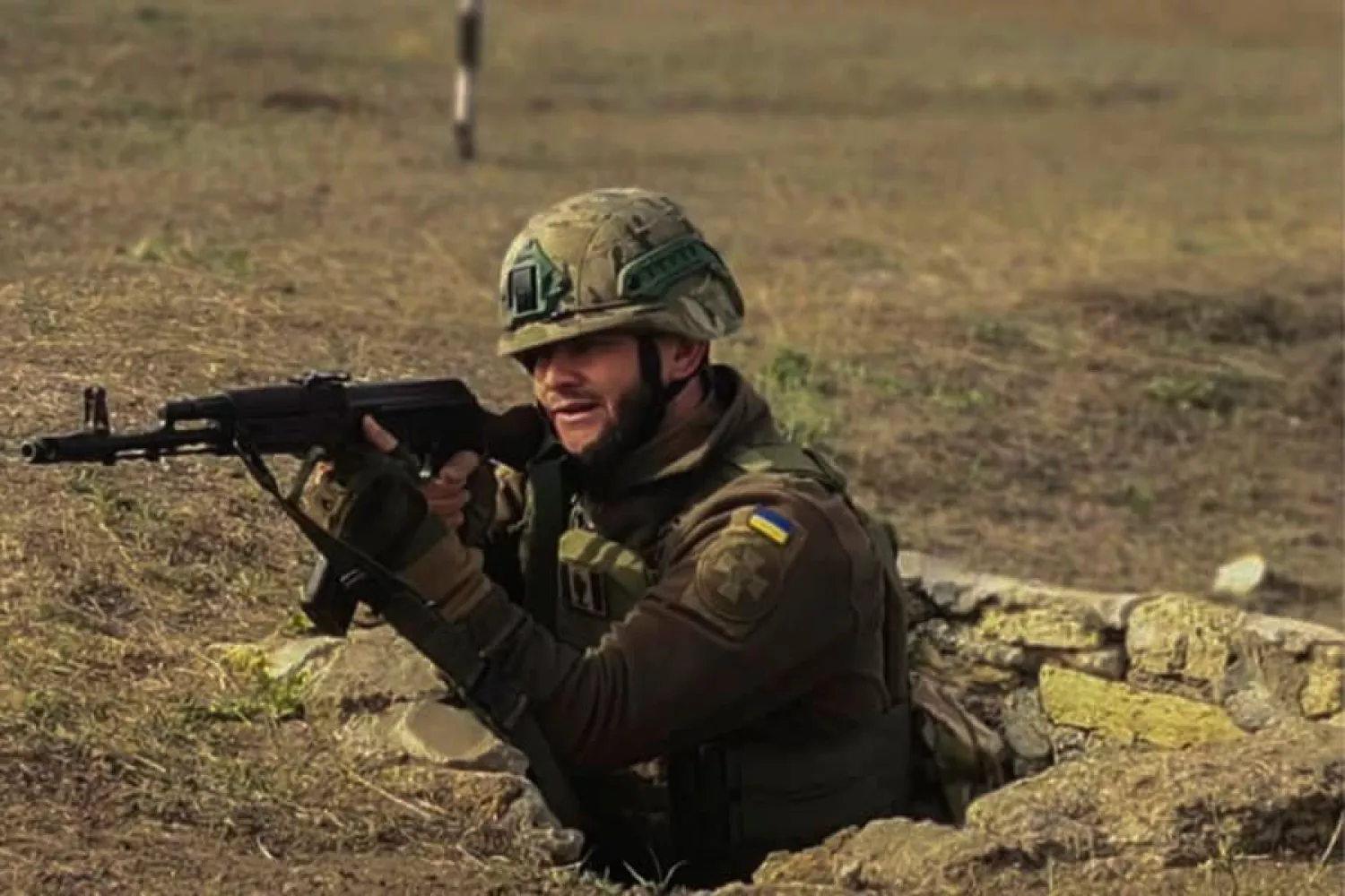 Guardsmen of the 19th regiment of NSU undergo psychological training before rotation to the front, photo from the regiment's Facebook