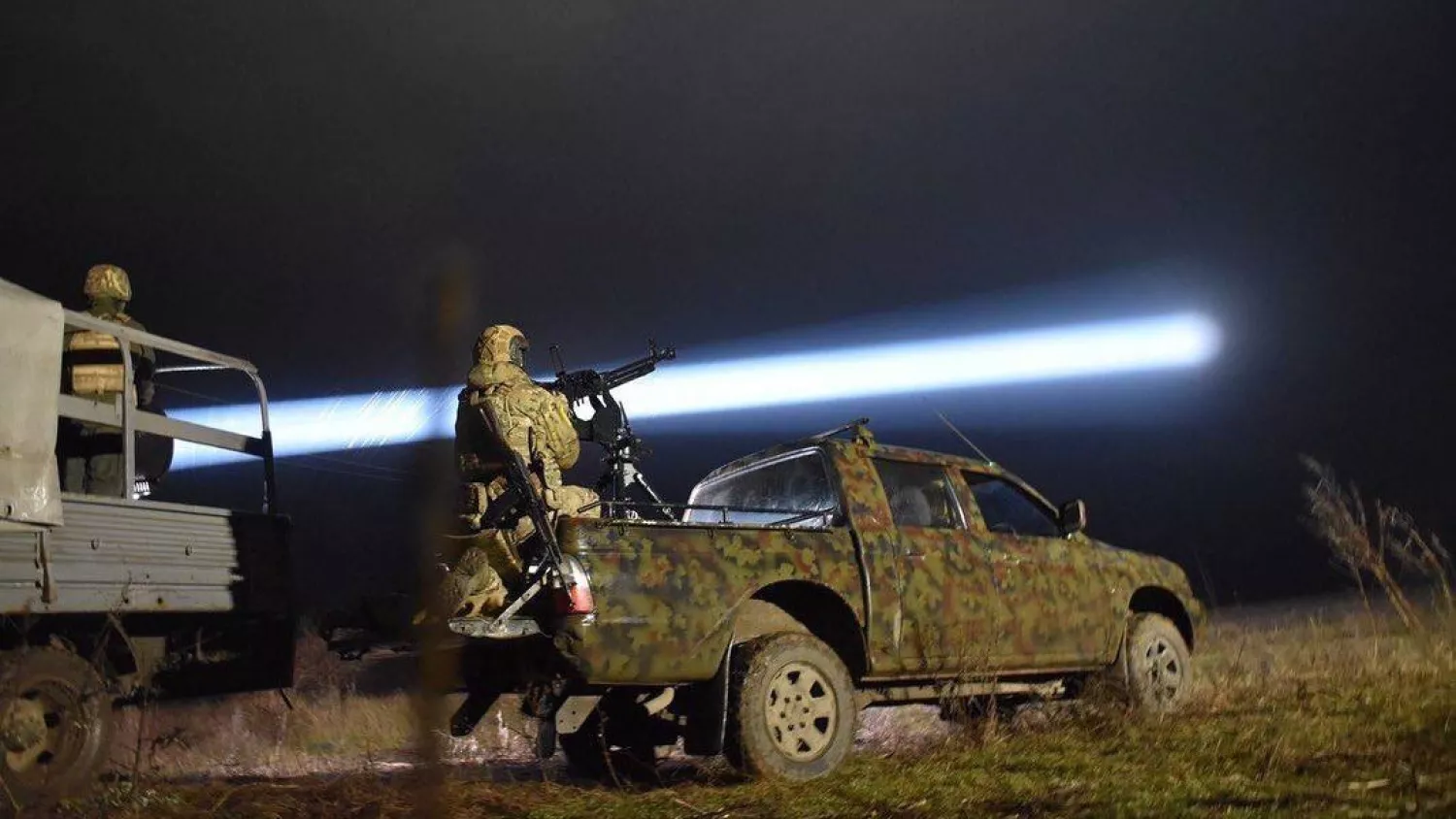 Anti-aircraft work is underway, Photo: ukr.radio