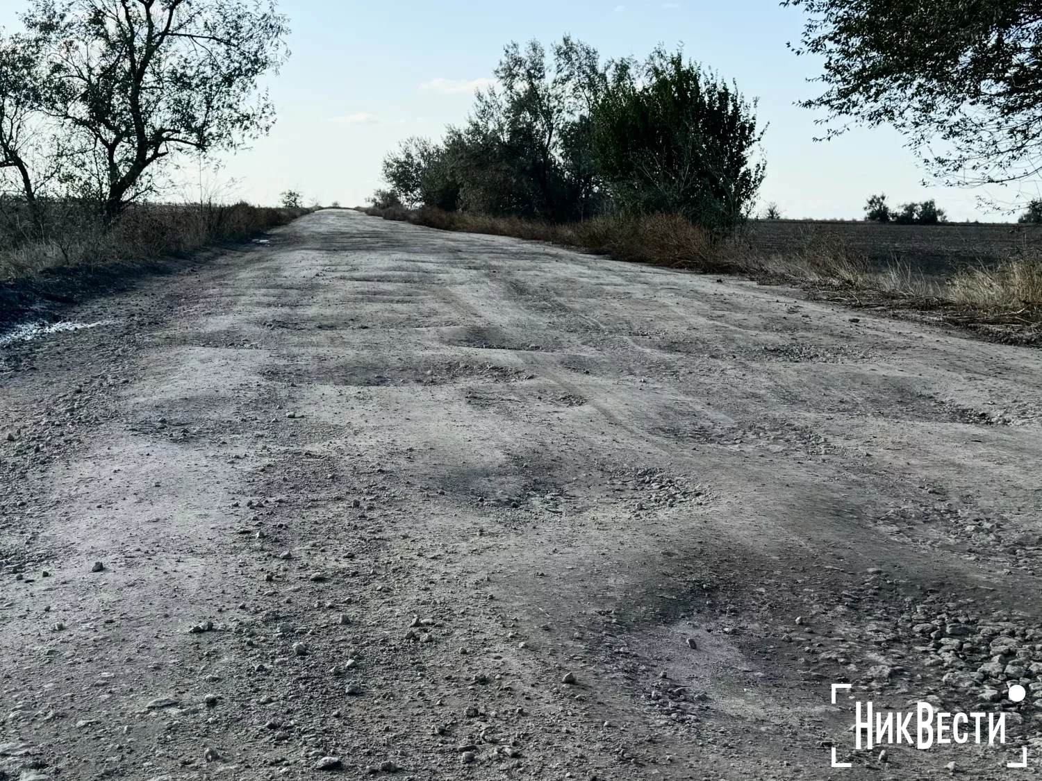 Road O15-19-01 from Snigurivka to Tamarino. Photo «NikVesti"