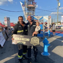 Oleksandr Baran and Mackenzie Briggs at the World Rescue Championship in the USA, photo: DSNS