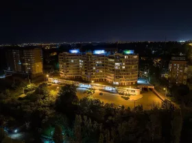 Outdoor lighting in Mykolaiv, photo: Andriy Dronov