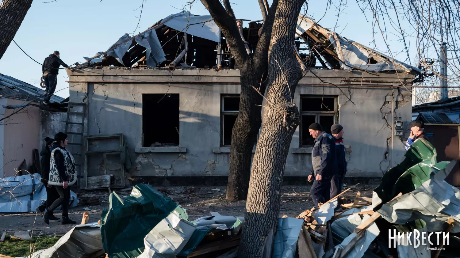 Consequences of the Russian missile attack on Mykolaiv/ Archive photo of «Nikvesti"