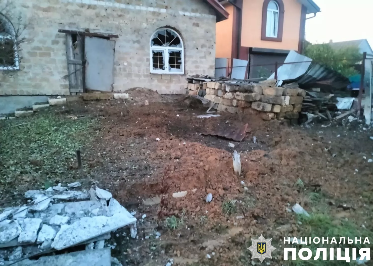 Consequences of shelling in Kherson Region, photo: National Police