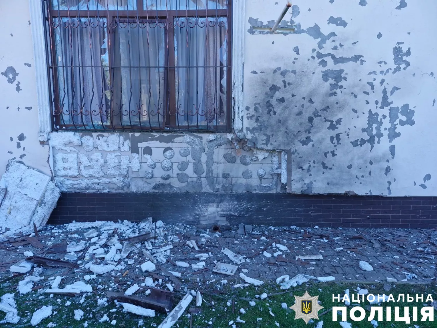 Consequences of shelling in Kherson Region, photo: National Police