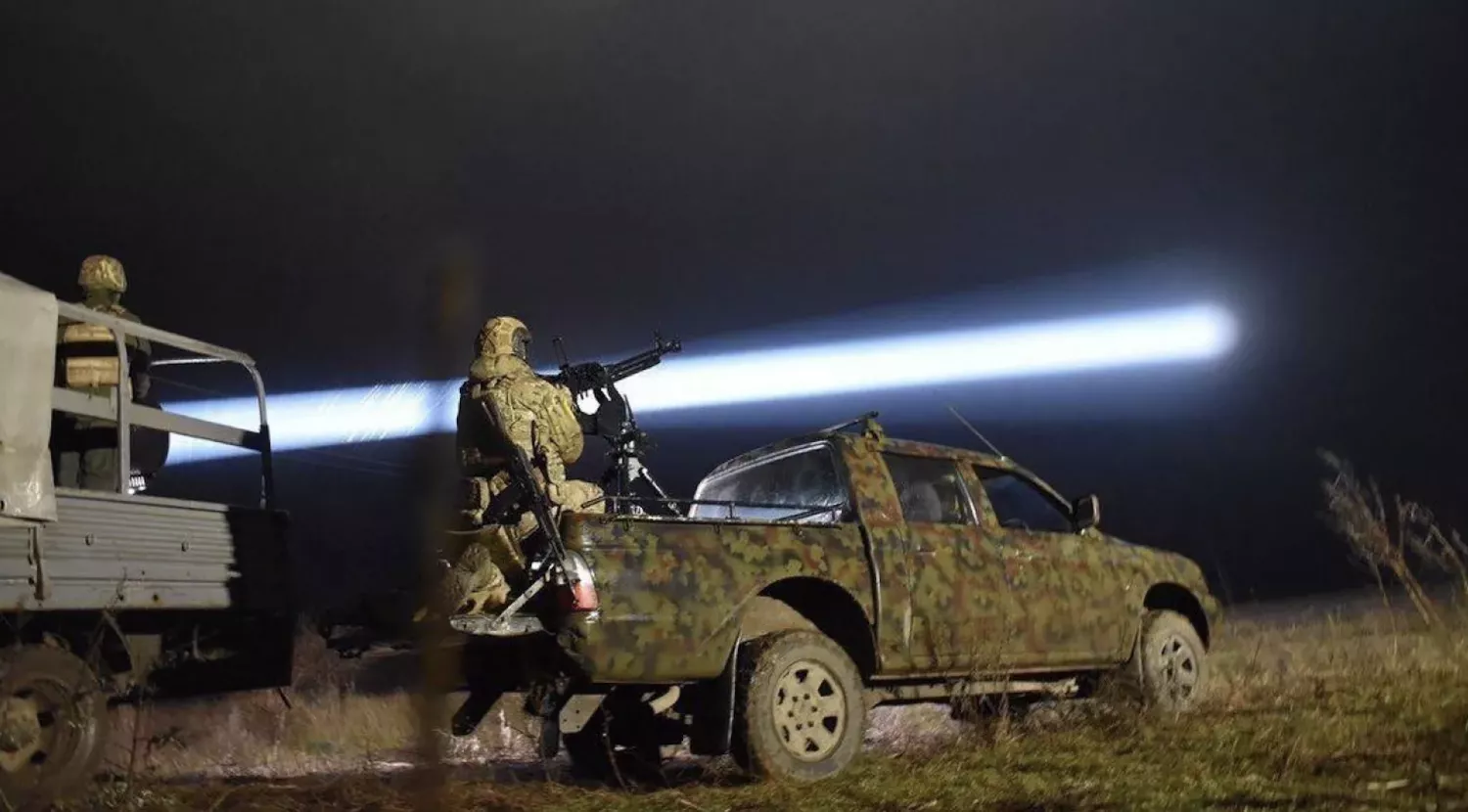 Anti-aircraft work is underway, Photo: ukr.radio