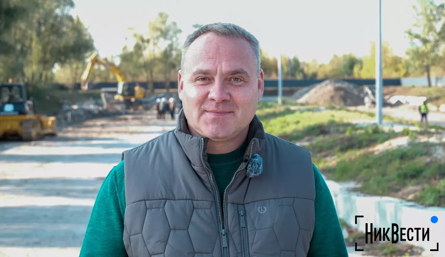 Serhii Mostipaka is the director of KP «Buchaservice». Photo «NikVesti"