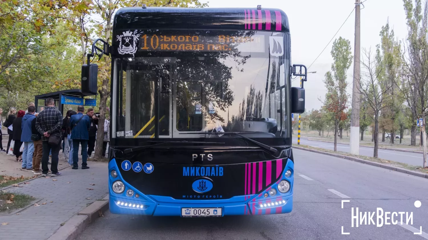 Autonomous trolleybuses have been launched in the Korabelny district of Mykolaiv. Photo «NikVesti"