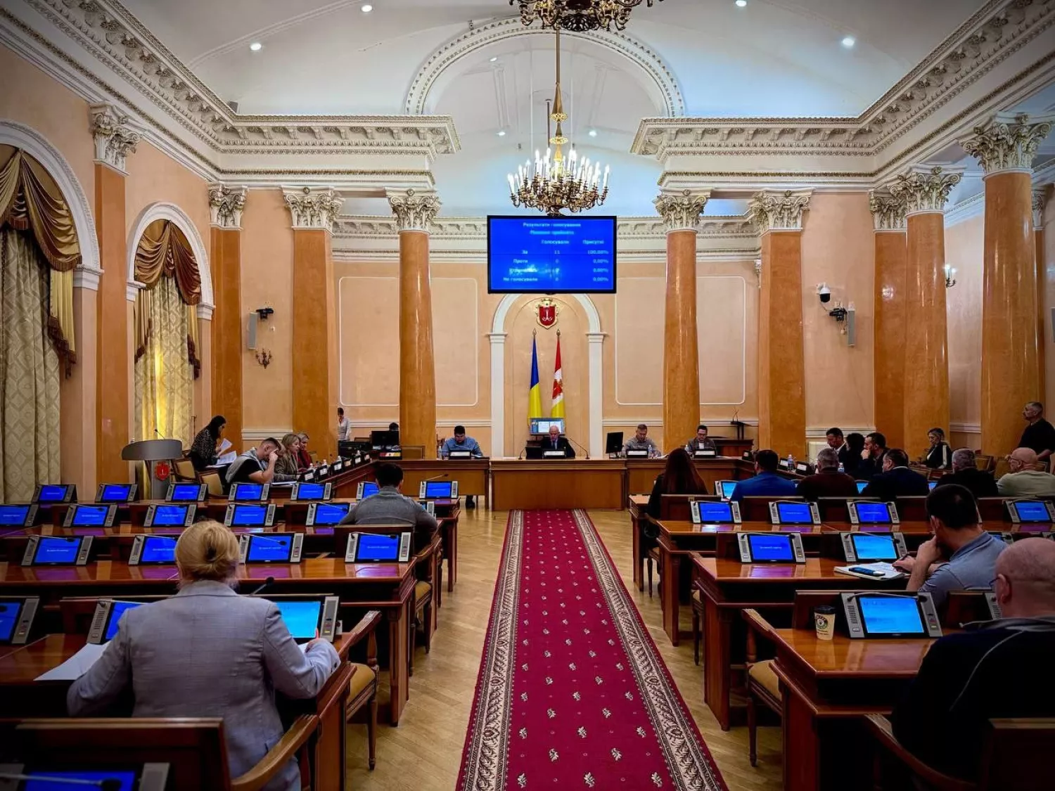 Засідання виконкому, Фото: пресслужба Одеської міської ради