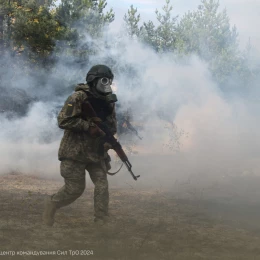 В Николаевском ТЦК объяснили, как проходит обучение мобилизованных военнослужащих. Фото:150 учебный центр Командование Сил ТрО ВСУ