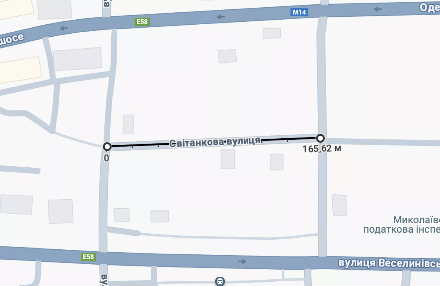 Cкриншот з Google Maps