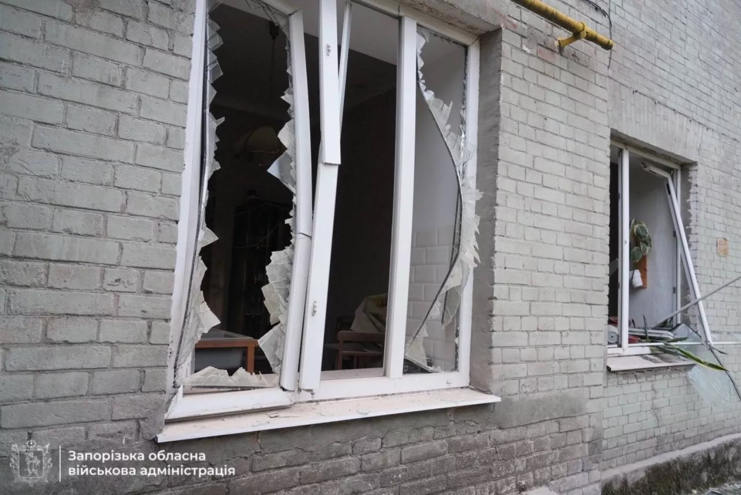 Ivan Fedorov published a photo of the consequences of the attacks on Zaporizhzhia