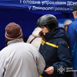 Shelling of Russians in Kryvyi Rih on November 11, photo: State Emergency Service of Dnipropetrovsk Oblast