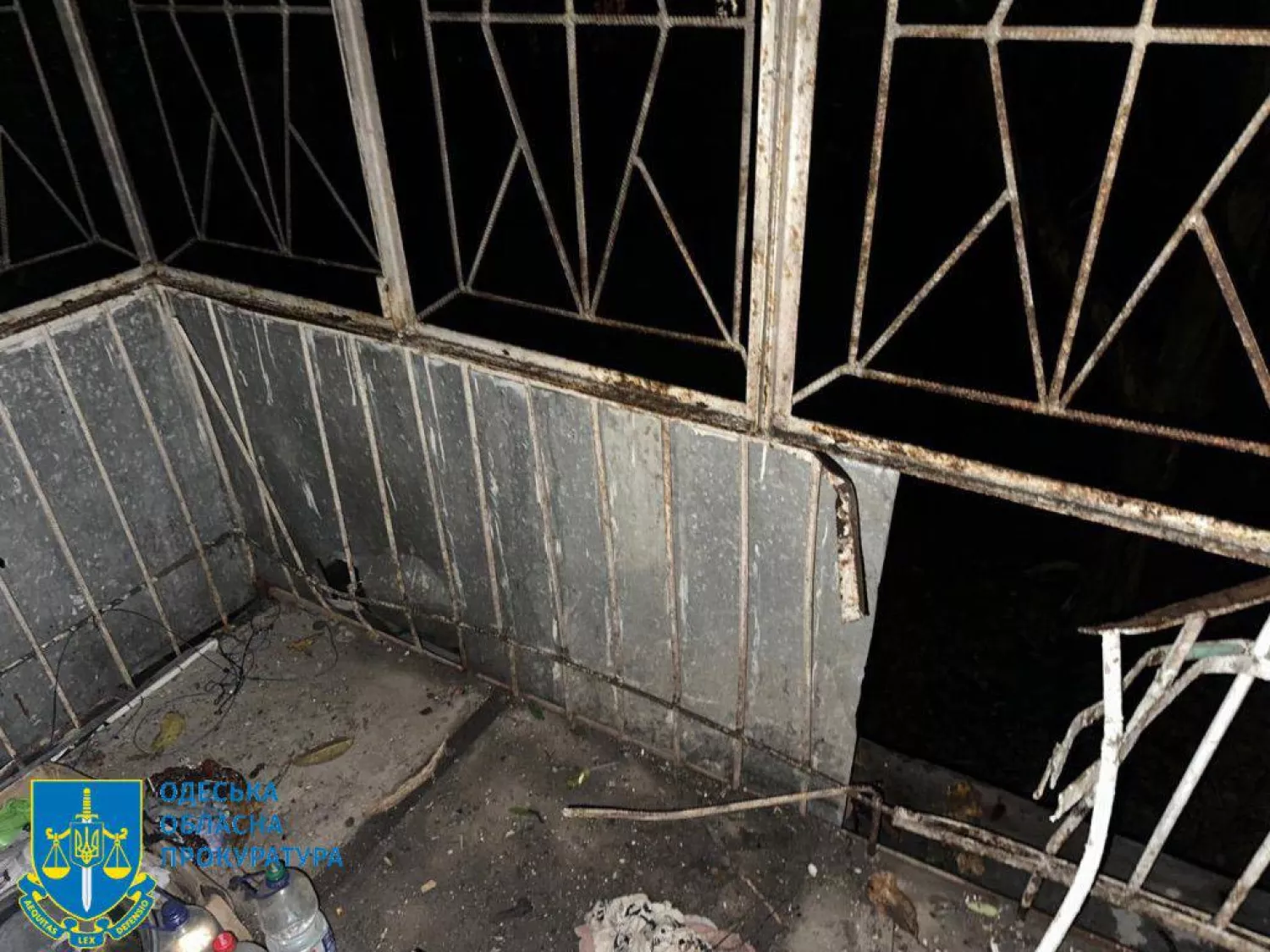 Consequences of shelling of Odesa on November 14-15, photo: Odesa Regional Prosecutor's Office