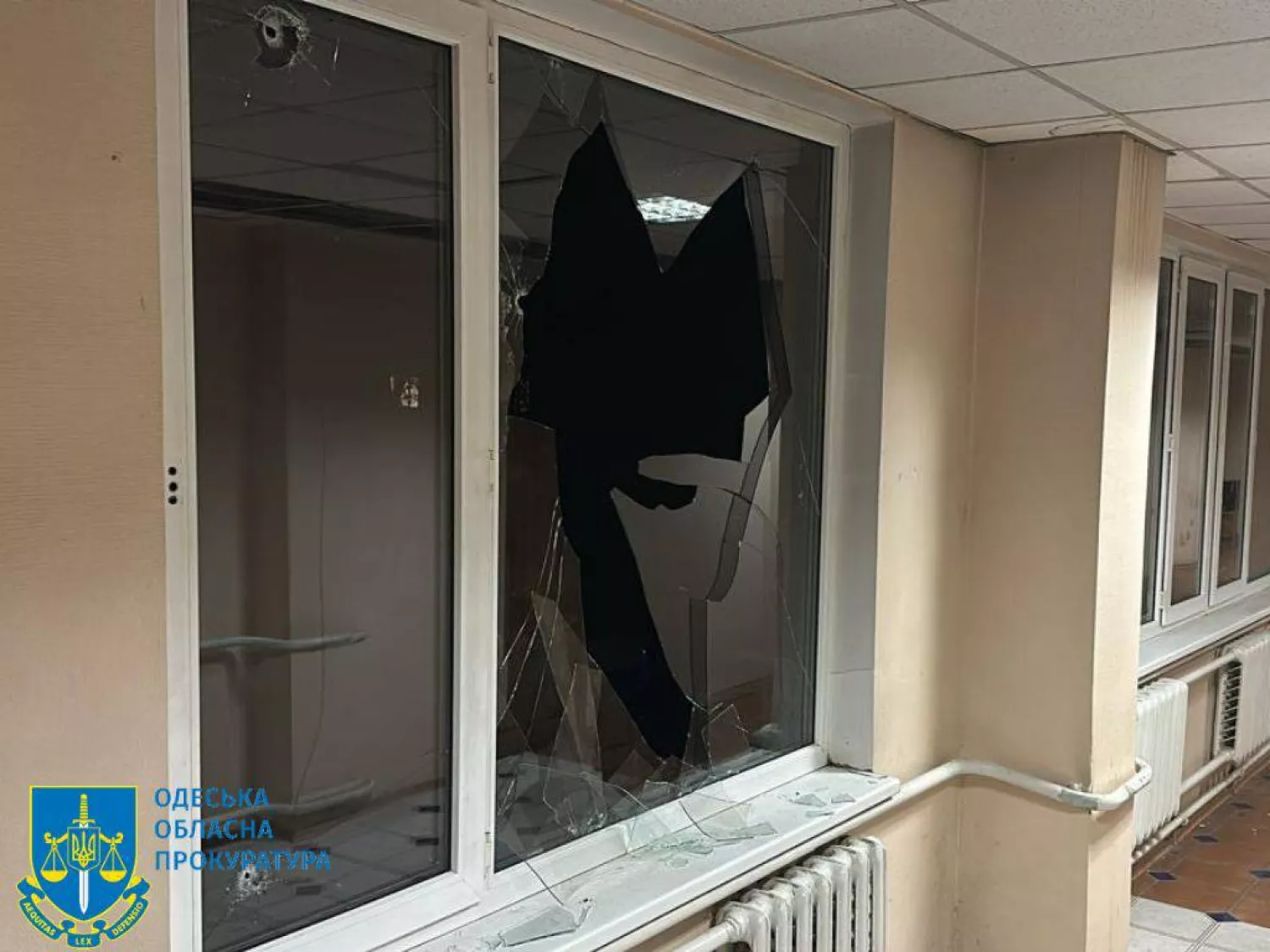 Consequences of shelling of Odesa on November 14-15, photo: Odesa Regional Prosecutor's Office