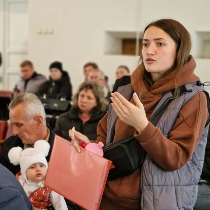 Зустріч з родинами полонених у Первомайську. Фото: Миколаївський обласний ТЦК та СП