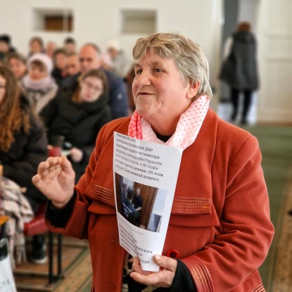 Зустріч з родинами полонених у Первомайську. Фото: Миколаївський обласний ТЦК та СП