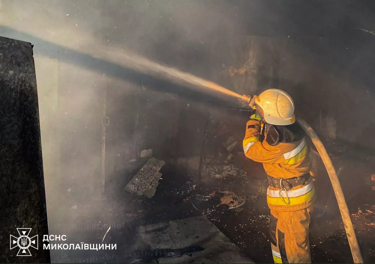 Ликвидация пожаров в Николаевской области, фото: ГСЧС Николаевской области