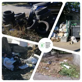 В Заводском районе ликвидировали несколько свалок. Фото: Государственная экологическая инспекция Юго-Западного округа