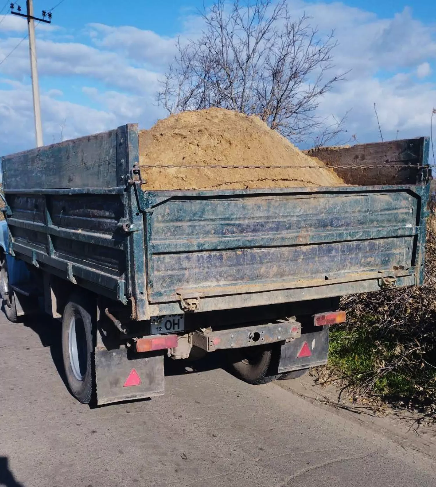 Незаконний видобуток піску, Фото: пресслужби Державної екологічної інспекції Південно-Західного округу