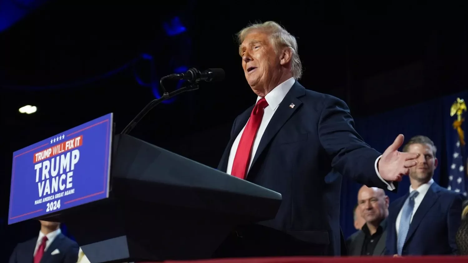 Donald Trump is elected president of the United States. Photo: AP Photo / Evan Vucci Evan Vucci