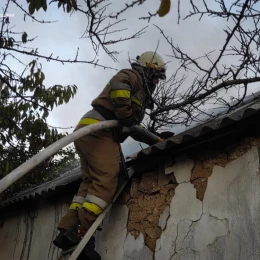 Пожежа у Миколаївській області, фото ДСНС Миколаївщини