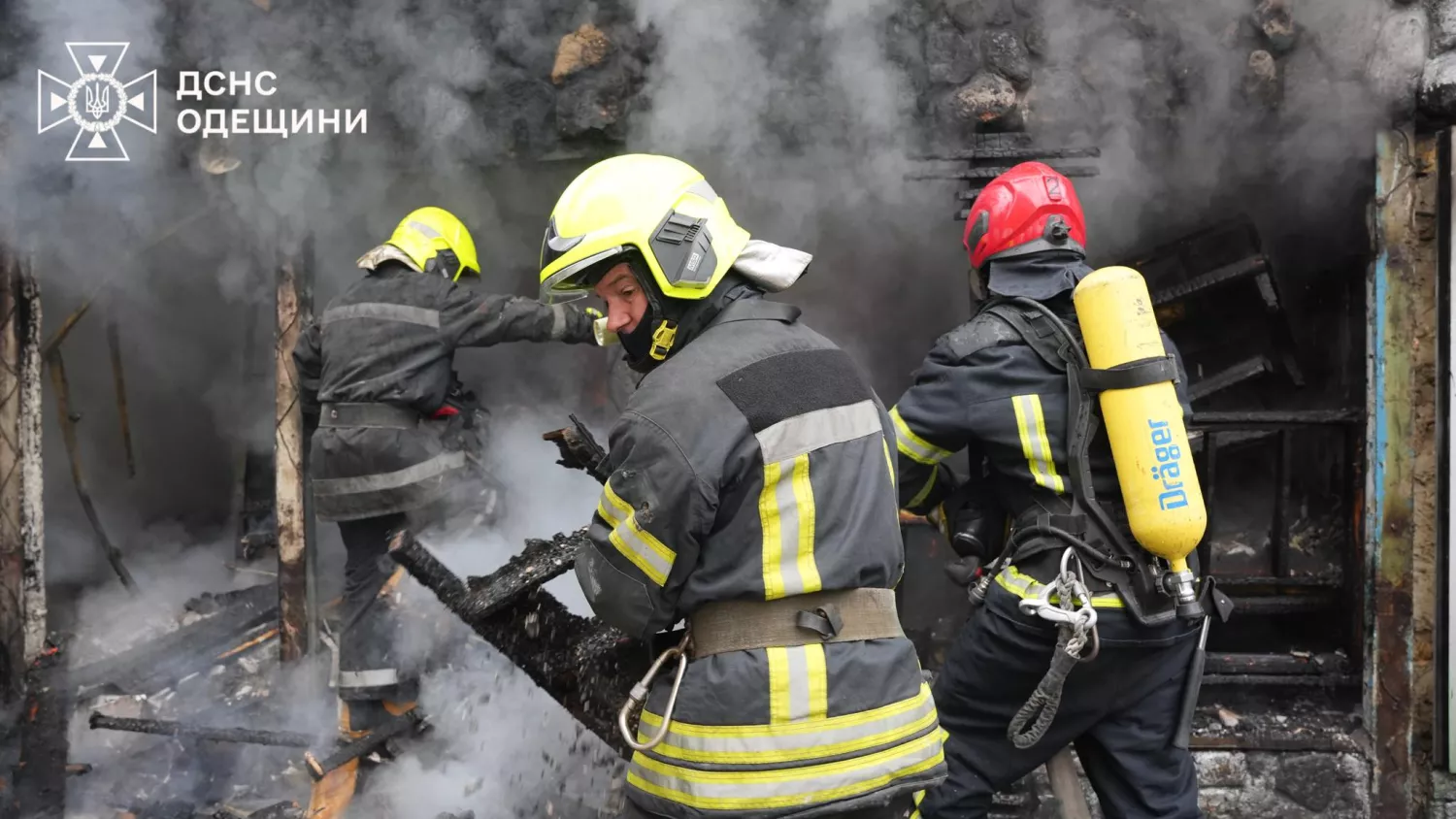 В Одессе на пожаре погиб мужчина Фото: пресс-служба ГСЧС