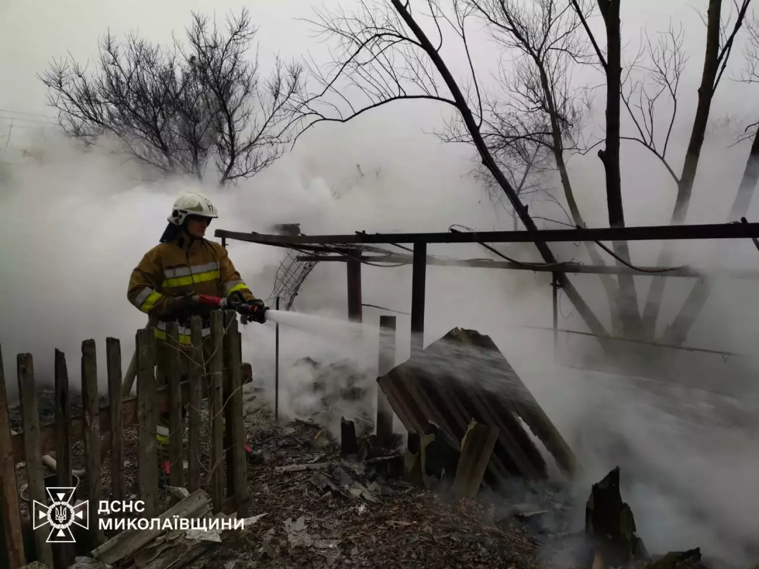 На Миколаївщині за добу горіли будинки, сінник та вагончик. Архівне фото: пресслужба ДСНС в Миколаївській області