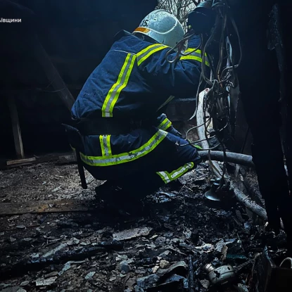 Пожежа у Миколаївській області 16 грудня, фото: ДСНС Миколаївщини