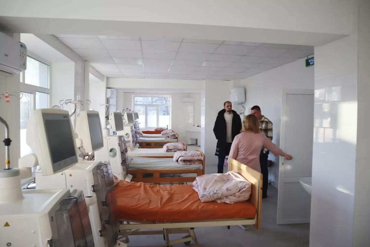 The hemodialysis department has been renovated at Voznesensk Hospital. Photo: Press Service of the Voznesensk City Council