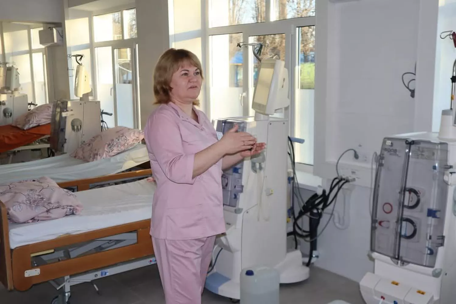 The hemodialysis department has been renovated at Voznesensk Hospital. Photo: Press Service of the Voznesensk City Council