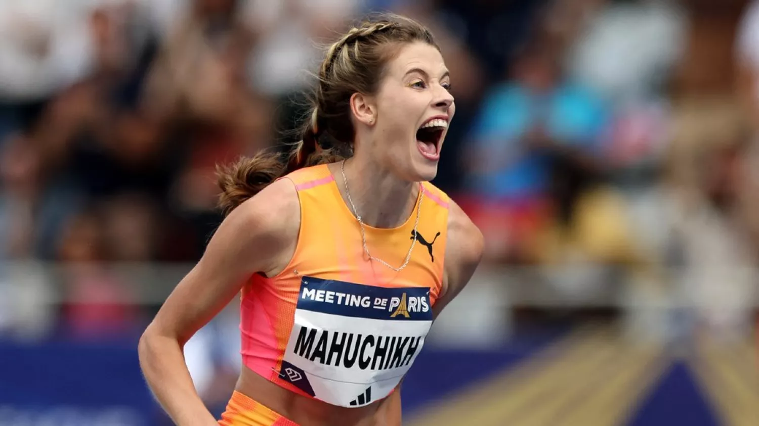 Yaroslava Maguchih became the best track and field athlete in the world in non-running disciplines in 2024. Photo: Manon Cruz, REUTERS