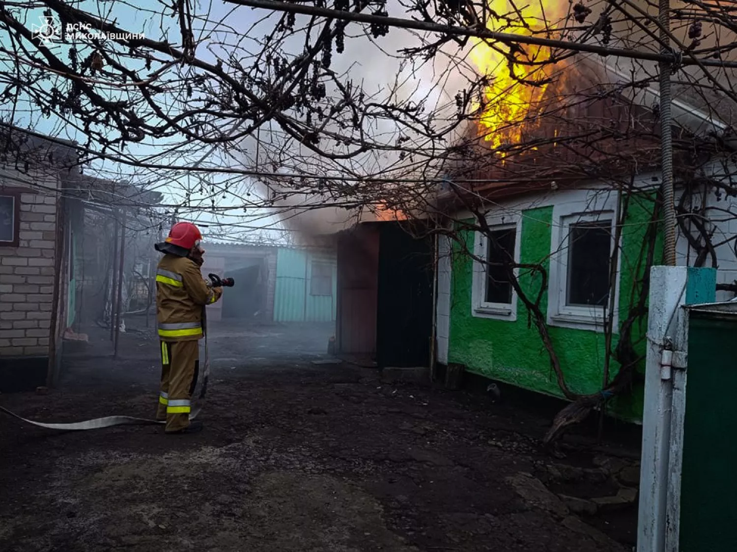 В 2024 году в Николаевской области увеличилось количество пожаров и пострадавших. Фото: пресс-служба ГСЧС в Николаевской области