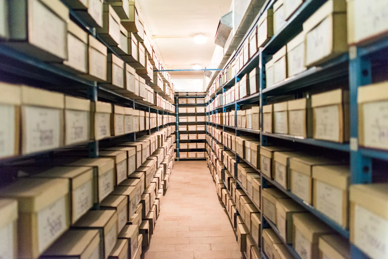 In Kyiv, the BTI archives were digitized to protect against fraudsters and raiders. Photo: Poglyad