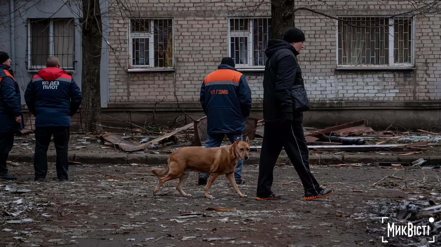 Наслідки атаки будинку в Інгульському районі Миколаєва 28 грудня. Фото: «МикВісті»