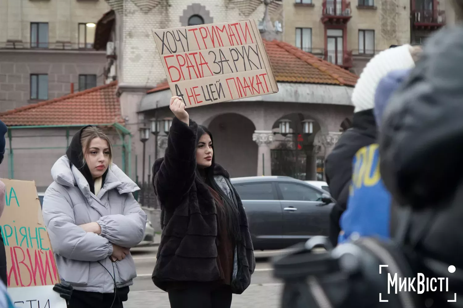 Миколаївці вийшли на акцію-нагадування про військовополонених, фото: Анна Гакман, «НикВести»