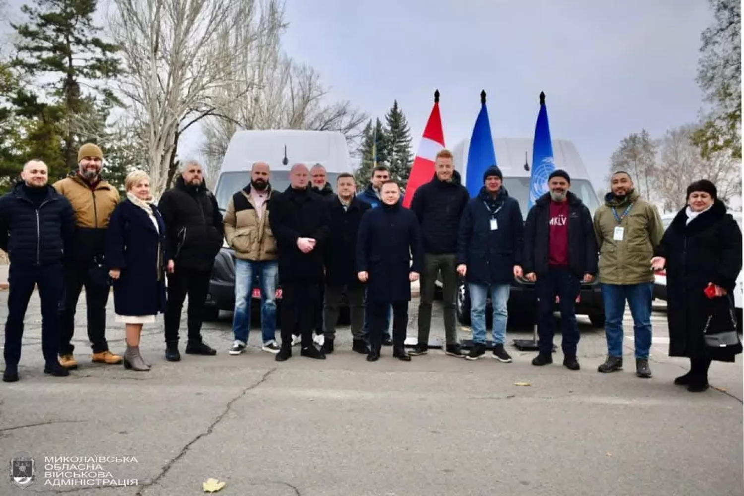 Миколаївщина отримала 12 автомобілів від міжнародних партнерів. Фото: Миколаївська ОВА