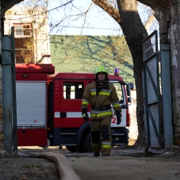 Пожежа у Центральному районі Миколаєва 31 грудня, фото: ДСНС Миколаївщини