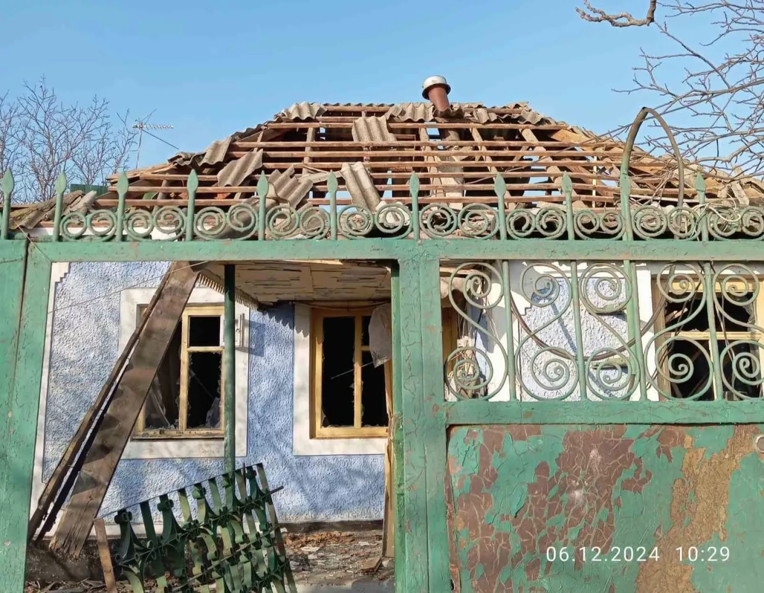 Consequences of shelling in Voznesensk, photo: press service of the city council