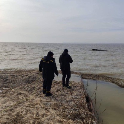 В акватории Бугского лимана утонул рыбак. Фото: ГСЧС Николаевской области