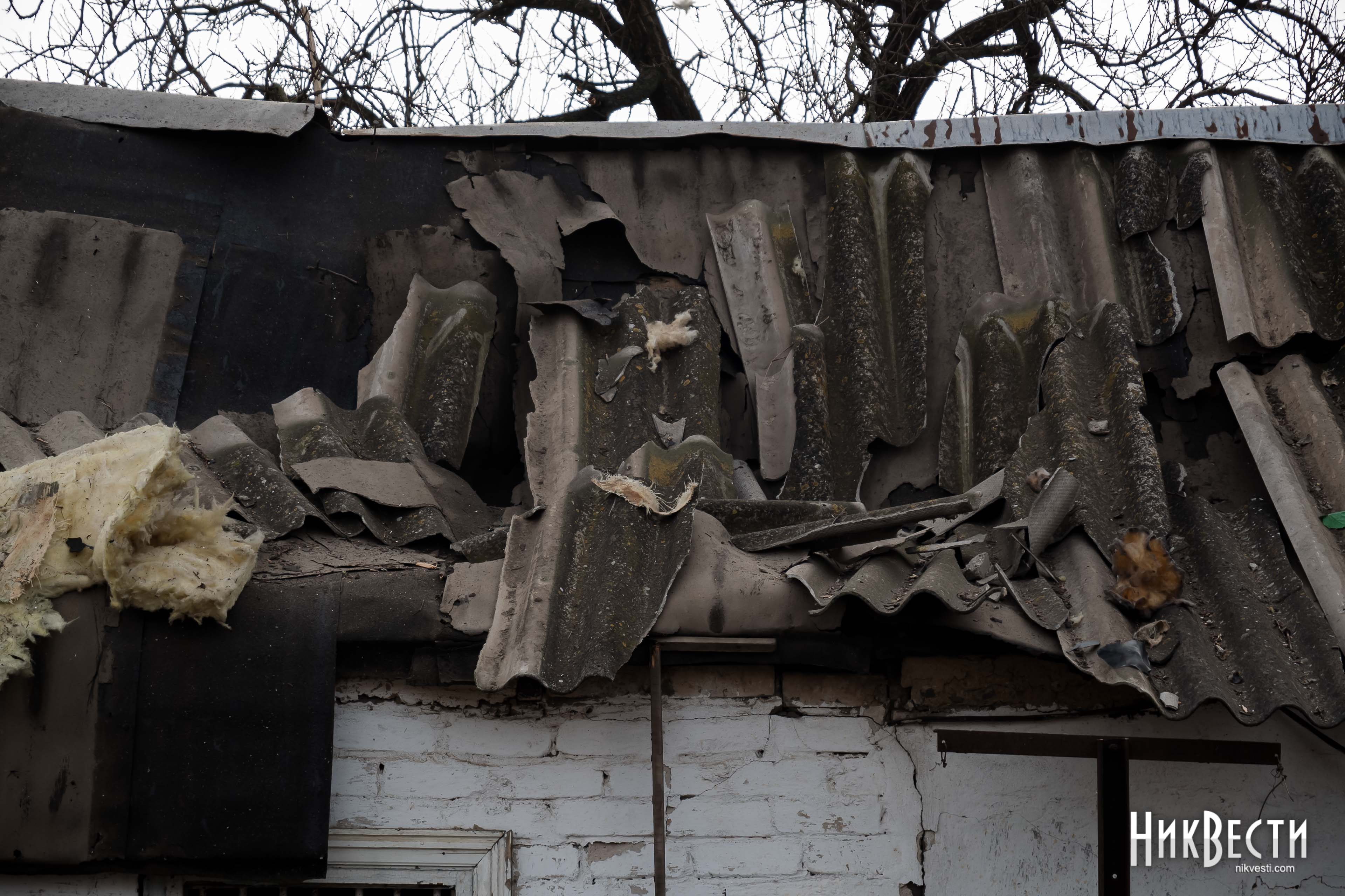 Наслідки атаки РФ по Миколаєву 11 лютого. Фото: Сергій Овчаришин/«НикВести»